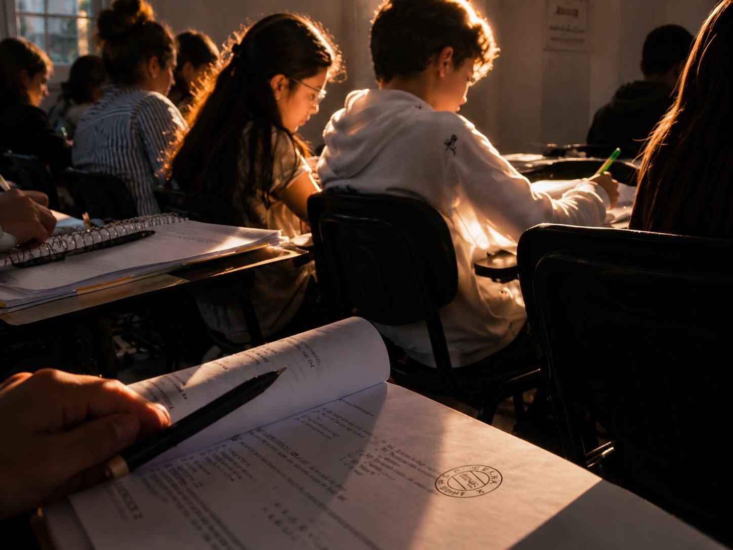 Élèves accompagnés en classe à SchoolPlus, scolarité CNED à Marrakech